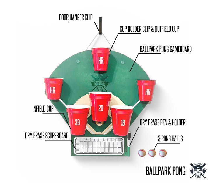 Ballpark Pong Official Game Set